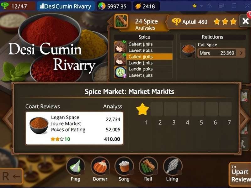 Desi Cumin Rivalry strategy guide showing market analysis
